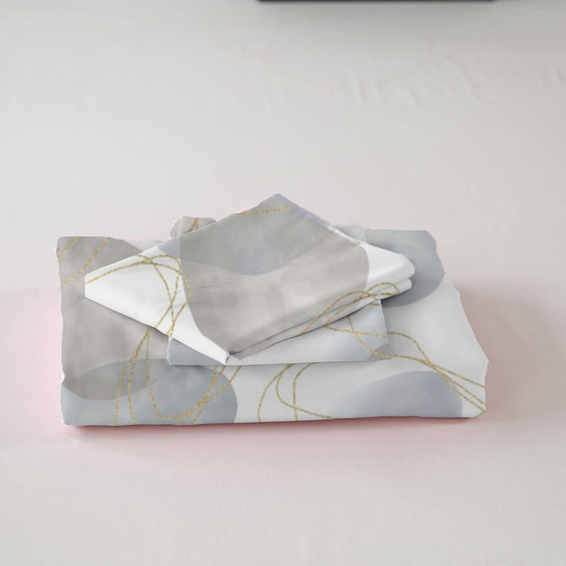 Spheres of Serenity - Printed Duvet Cover (Multicolor)-5