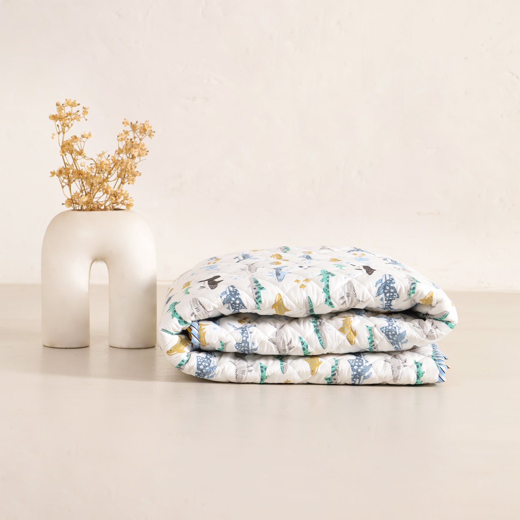 Imprimer Baby Blue Hunter - Printed Baby Blanket-4