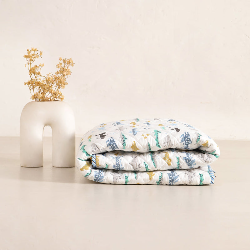 Imprimer Baby Blue Hunter - Printed Baby Blanket-4