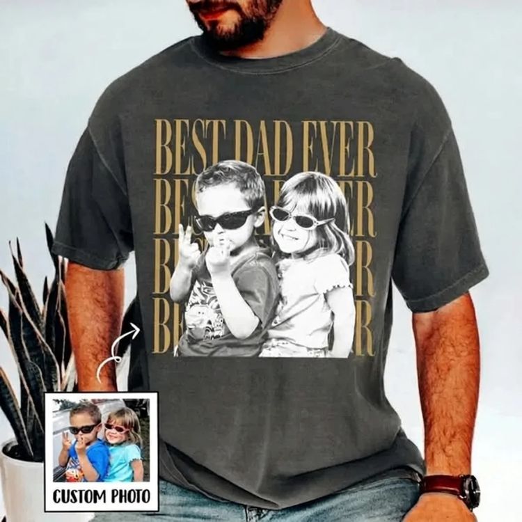 Custom Photo T-Shirt – Personalized Name & Picture-4