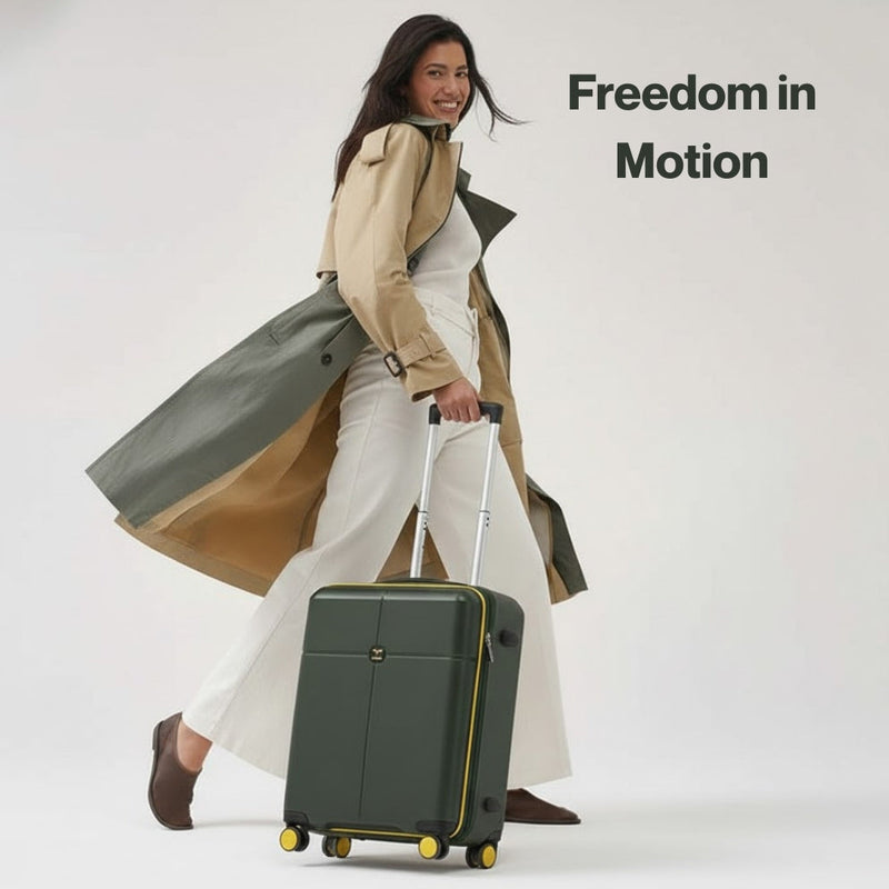 Berlin Olive Trolley Bag-2