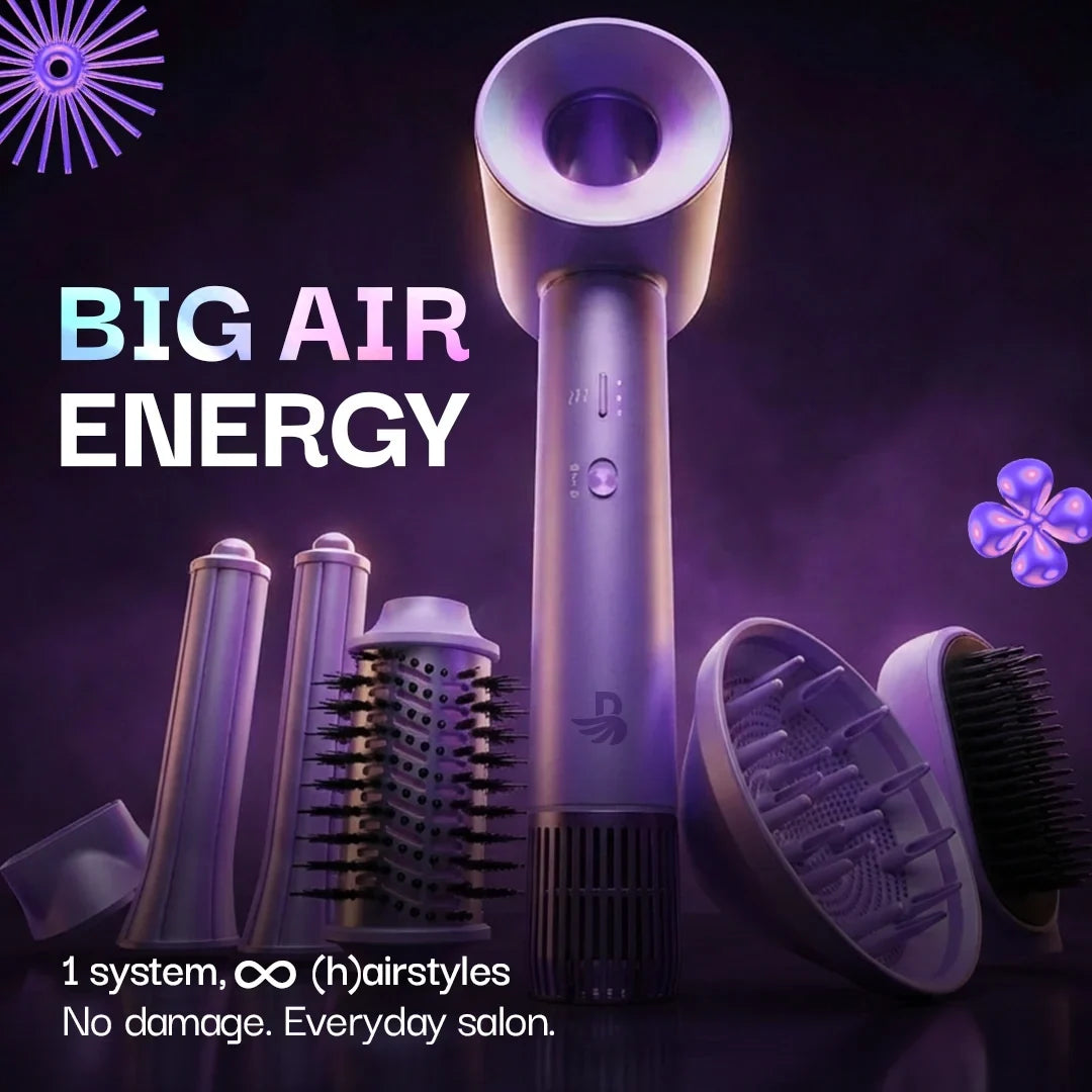 Bombae All-in-One Hair Styling System – Airplay Pro