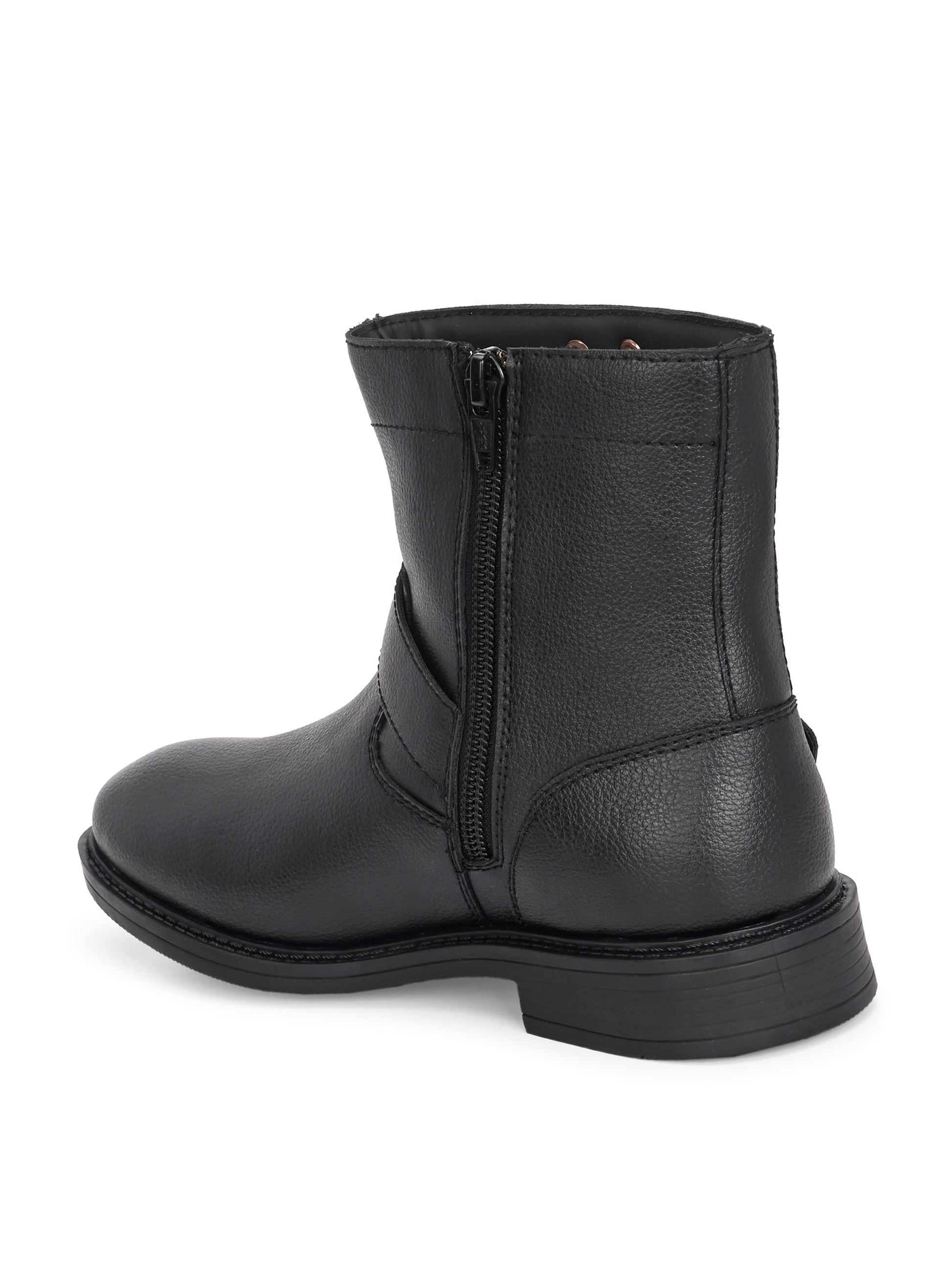 El Paso Women Faux Leather Casual Chelsea Boots-8