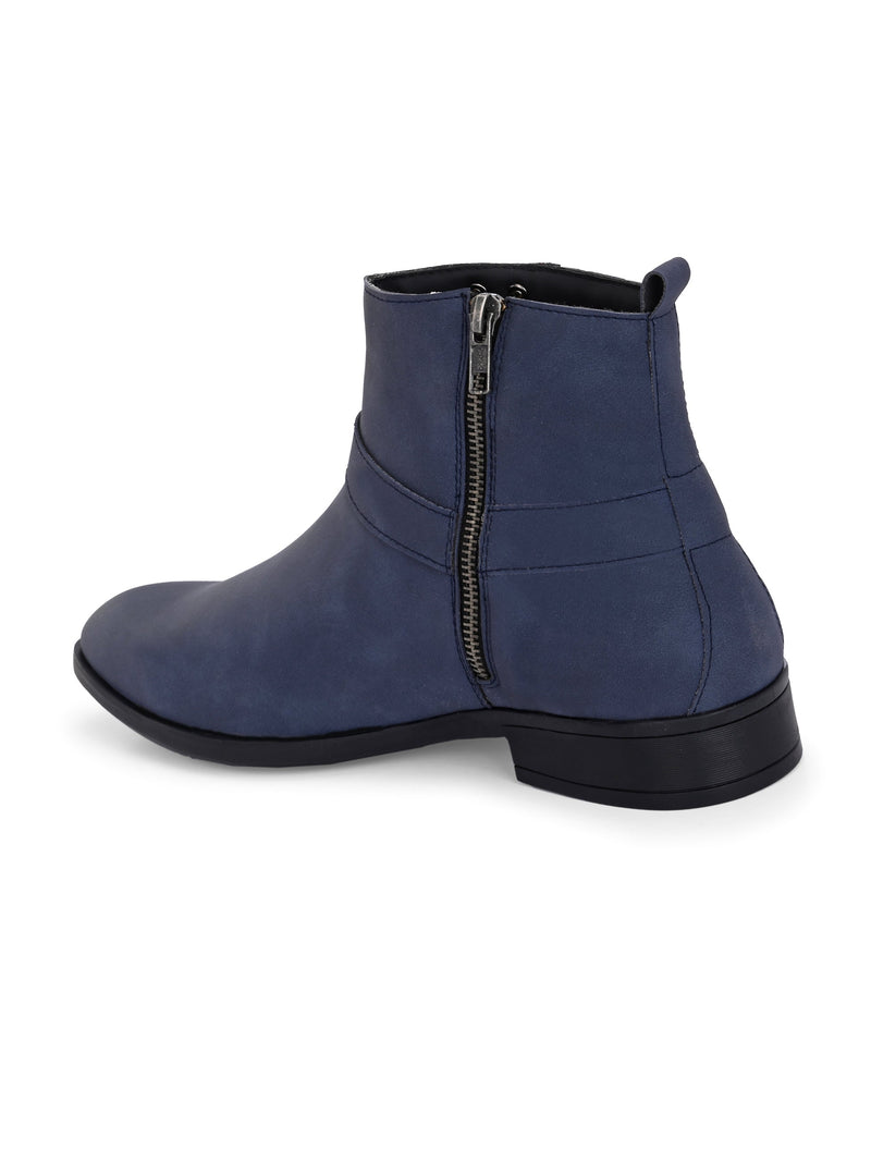 El Paso Men Faux Leather Casual Chelsea Boots-11
