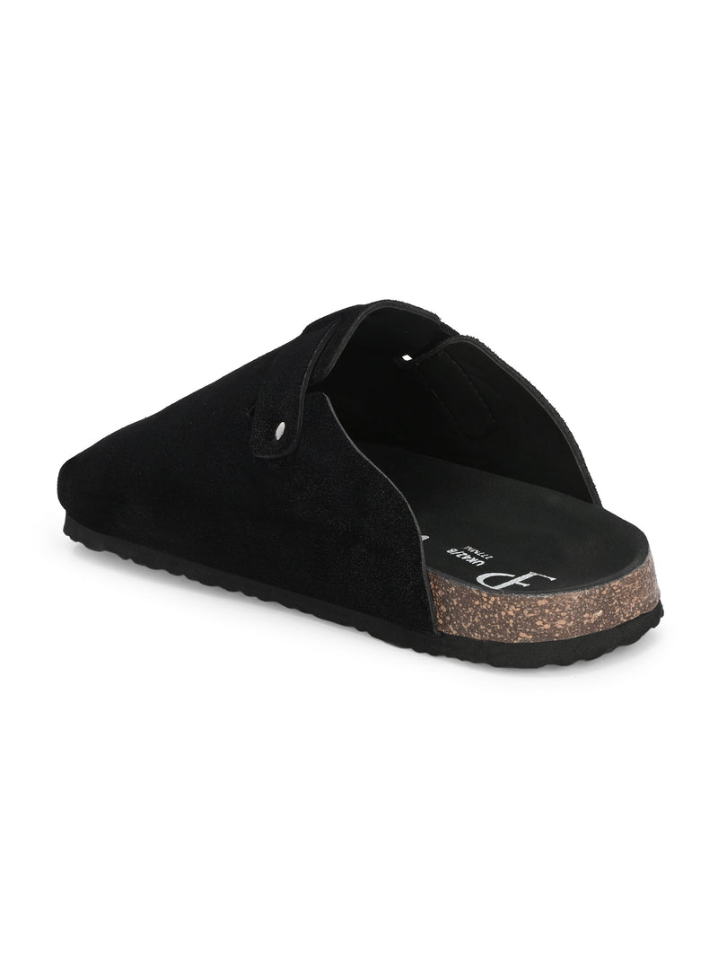 EL PASO Men Faux Leather Casual Slip On Sandals-11
