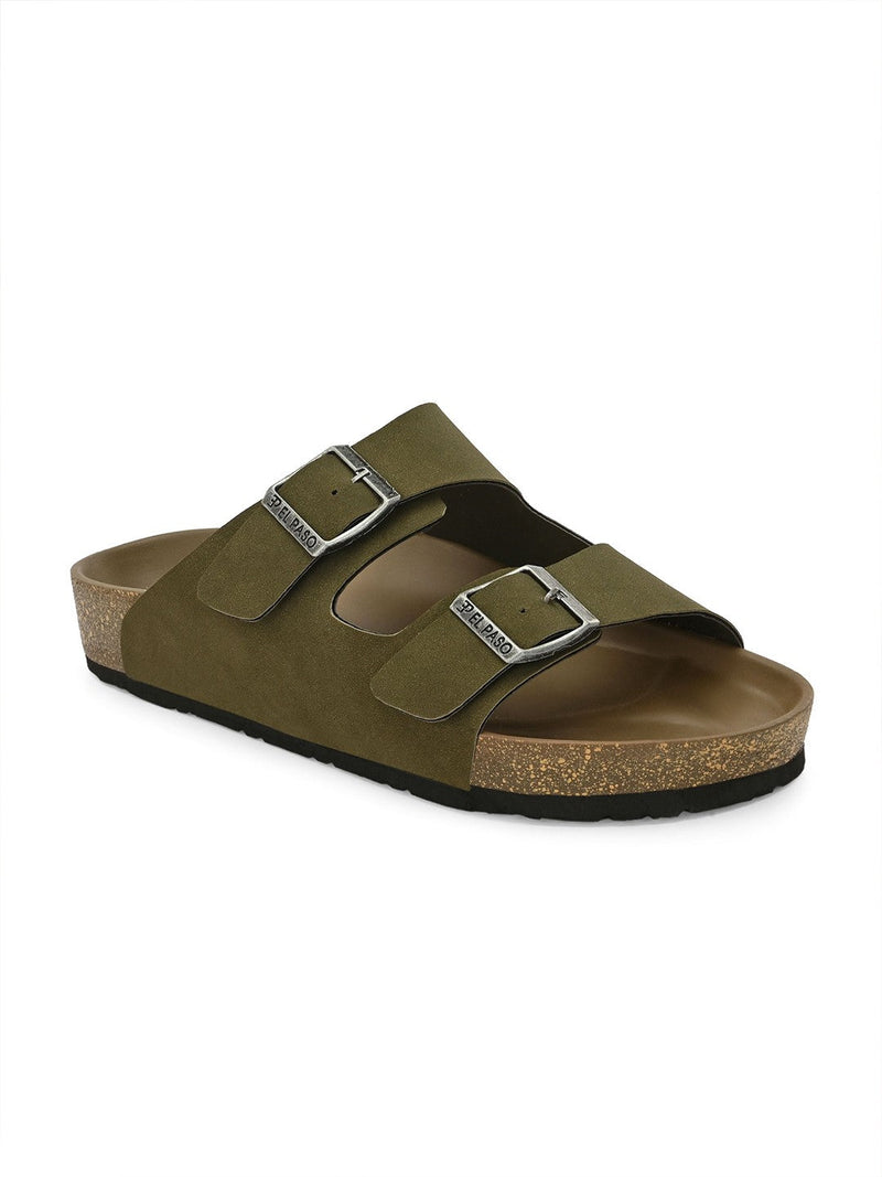 El Paso Men Slip-On Comfort Sandals-3