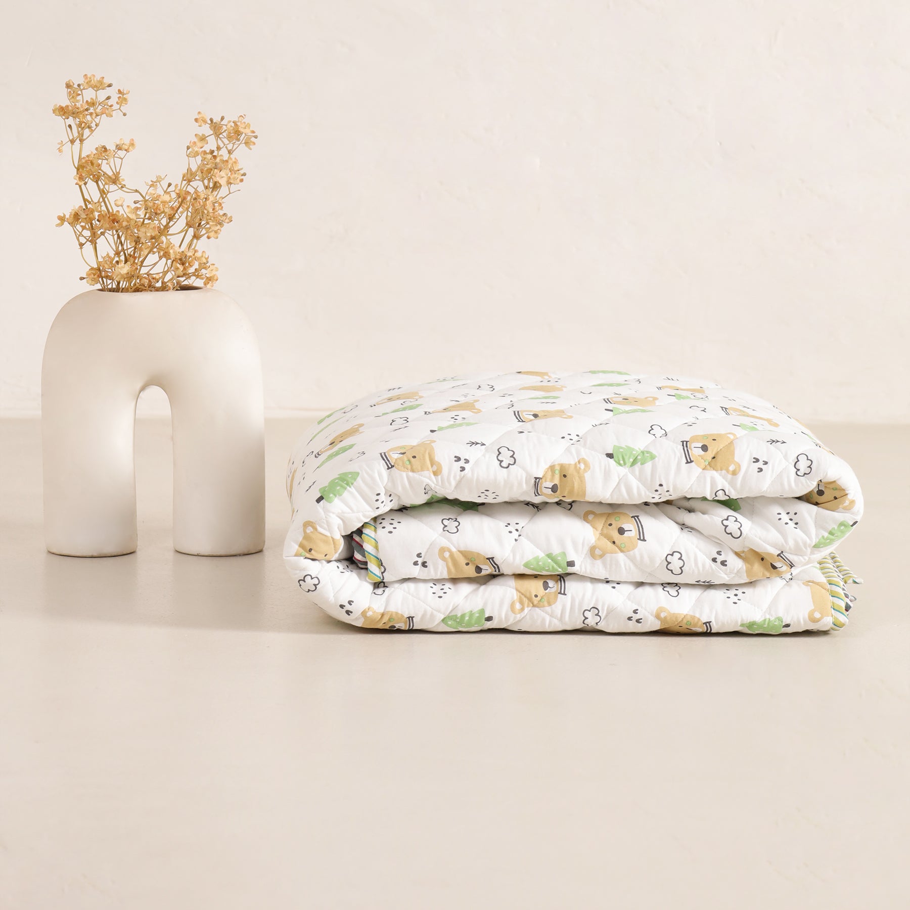 Imprimer Dreamy Bear - Printed Baby Blanket-5