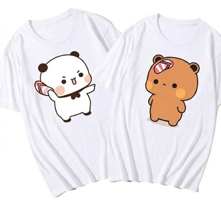 Dudu Bubu Cute Chaos Tees 🩹(Pack of 2)-2
