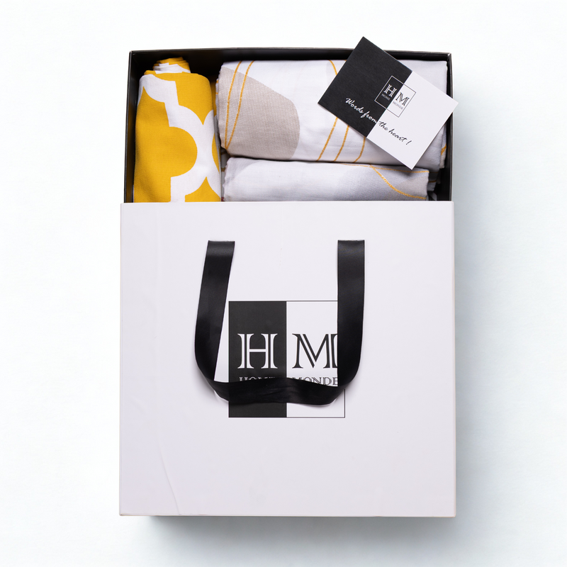 Premium Bedsheet & Cushion Cover Combo Set | Gift-Ready Box-1