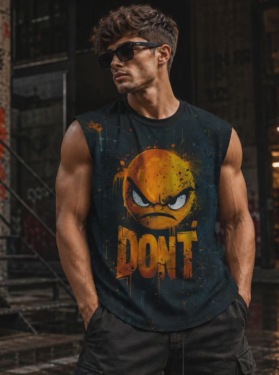 DON'T OVERSIZE STREET TANK TOP