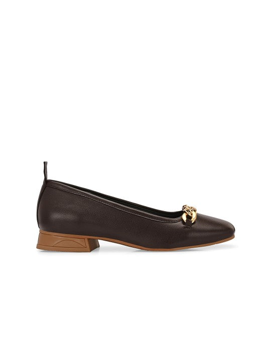 El Paso Women Ballerinas with Buckles Flats
