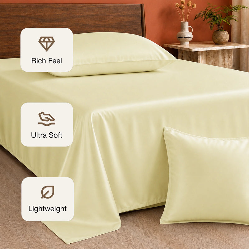 Organic Bamboo Bedsheet – Soft, Cool & Breathable-3
