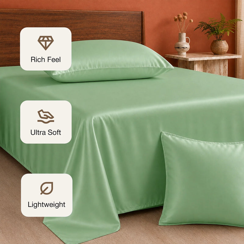 Organic Bamboo Bedsheet – Soft, Cool & Breathable-3