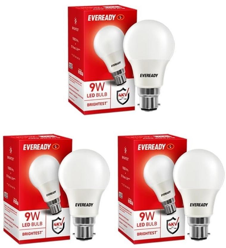 EVEREADY 9 W Basic Globe B29 LED Bulb