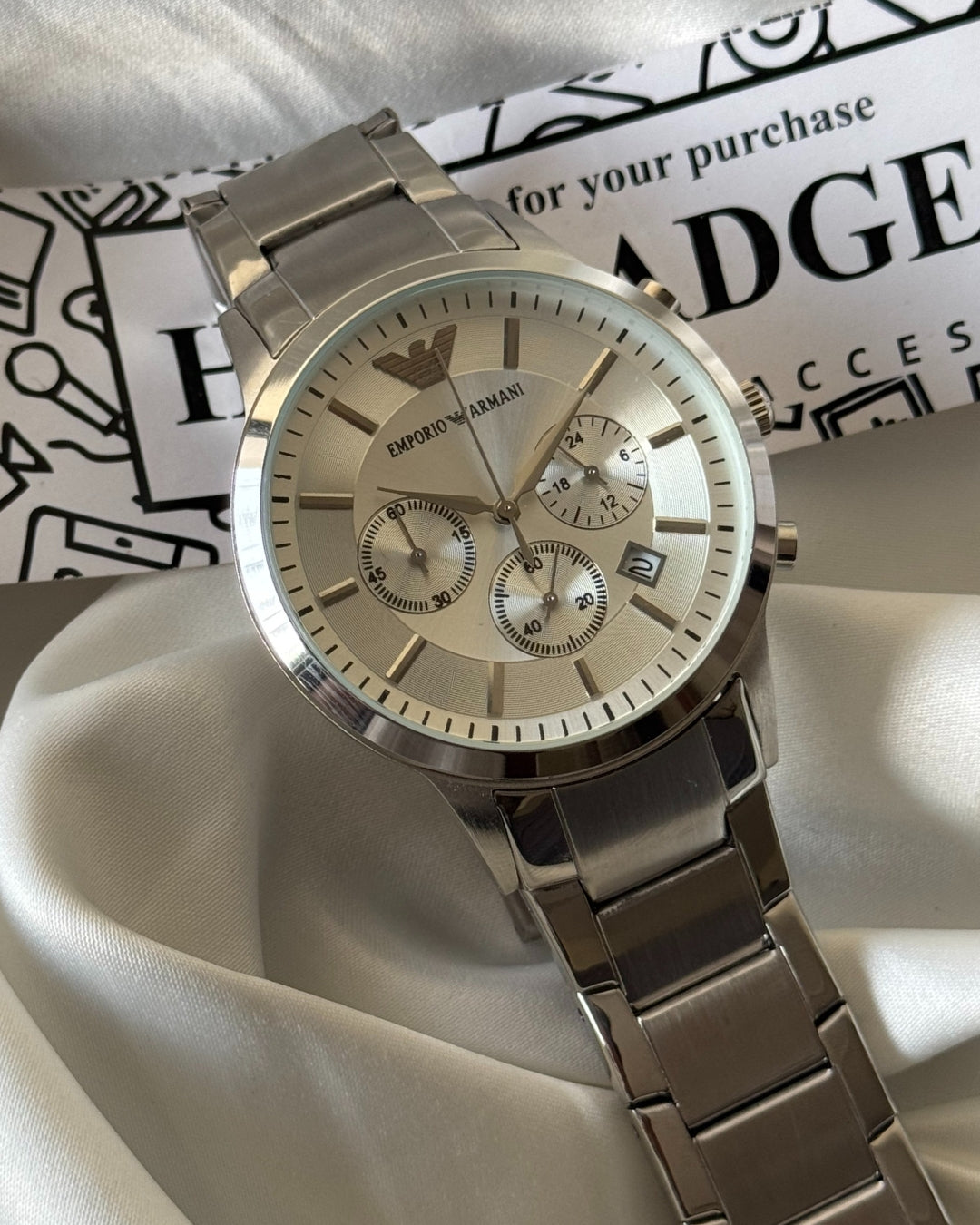 Armani-AR2434 (Chronograph Watch)