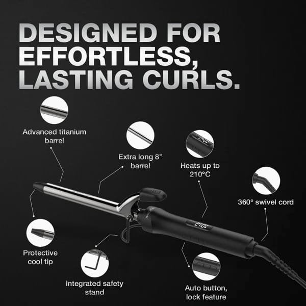 IKONIC Curling Tong BLACK