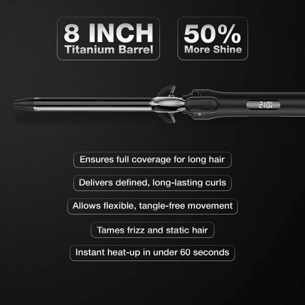 IKONIC Curling Tong BLACK