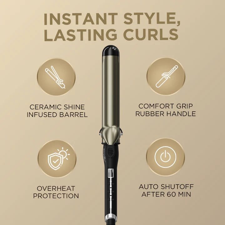 IKONIC Curling Tong BLACK