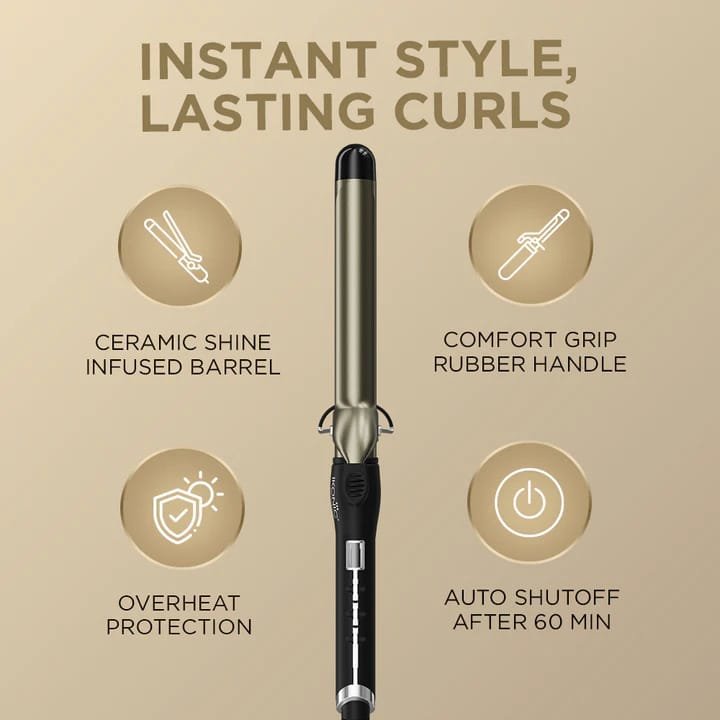 IKONIC Curling Tong BLACK