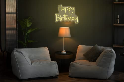 Happy Birthday 16 * 12 inches Neon Sign | Neon Signs India — Image 5