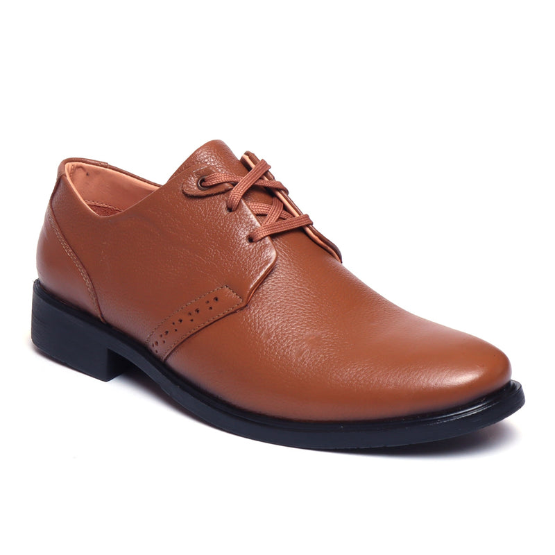 Men's Lace-Up Leather Shoes – B-52 (Black/Brown/Tan) | Zoom Shoes