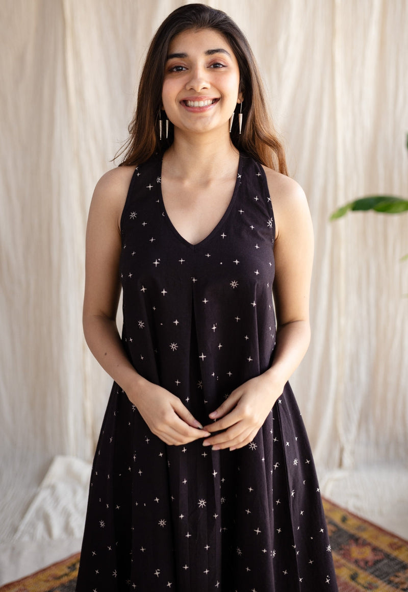 Ditya Ajrakh Cotton Dress