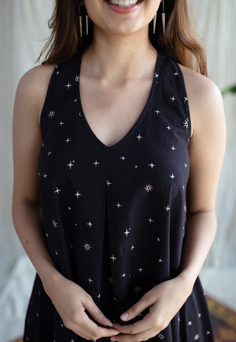 Ditya Ajrakh Cotton Dress