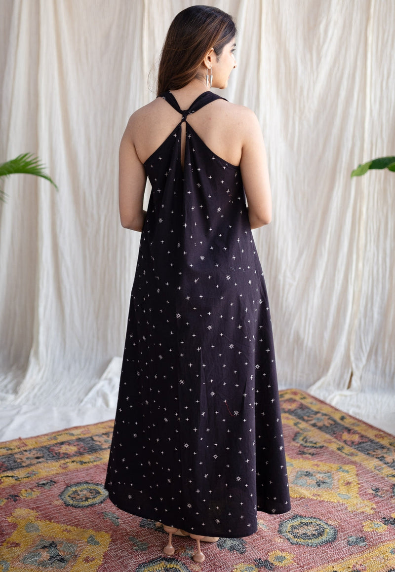 Ditya Ajrakh Cotton Dress