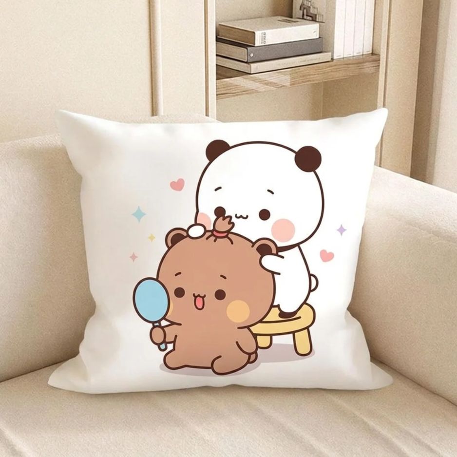 Pampered Bear Salon Cushion Cover C5