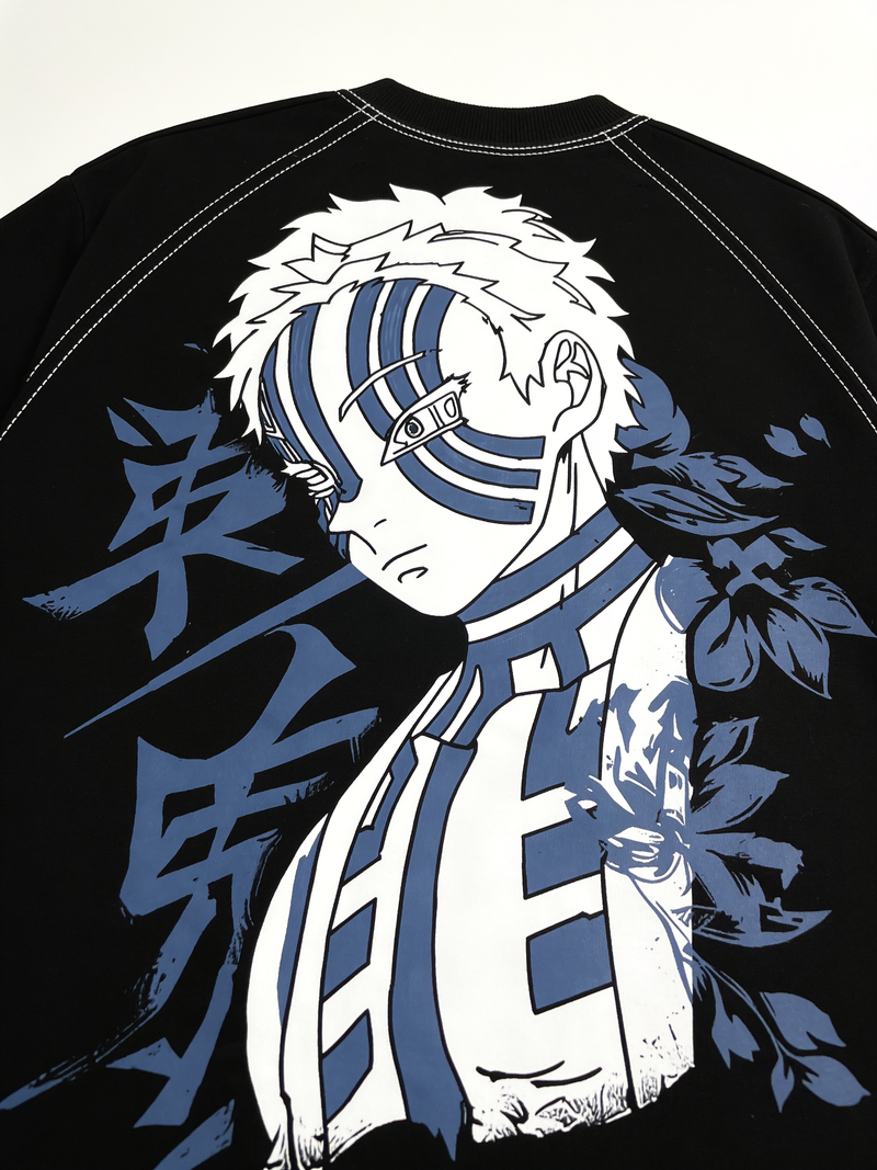 Akaza – Upper Moon Oversized T-Shirt-2