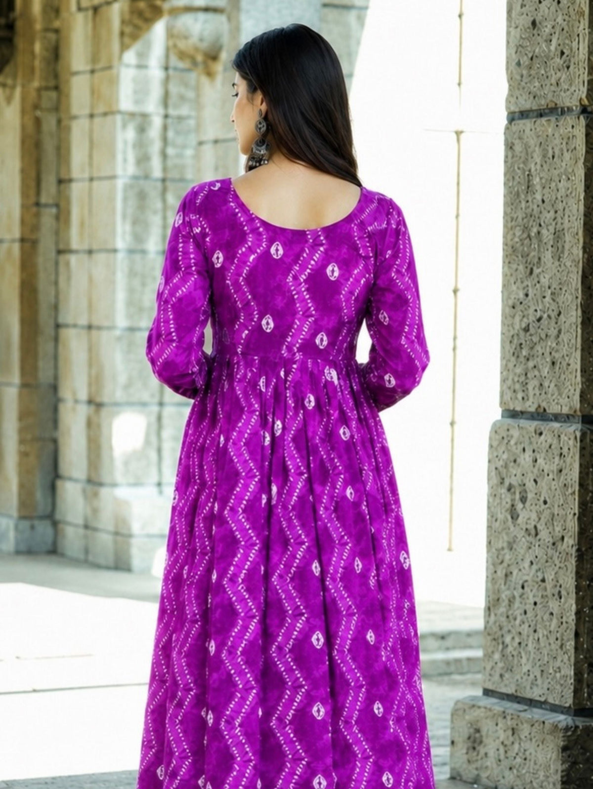 Sajni Three Piece Anarkali Set