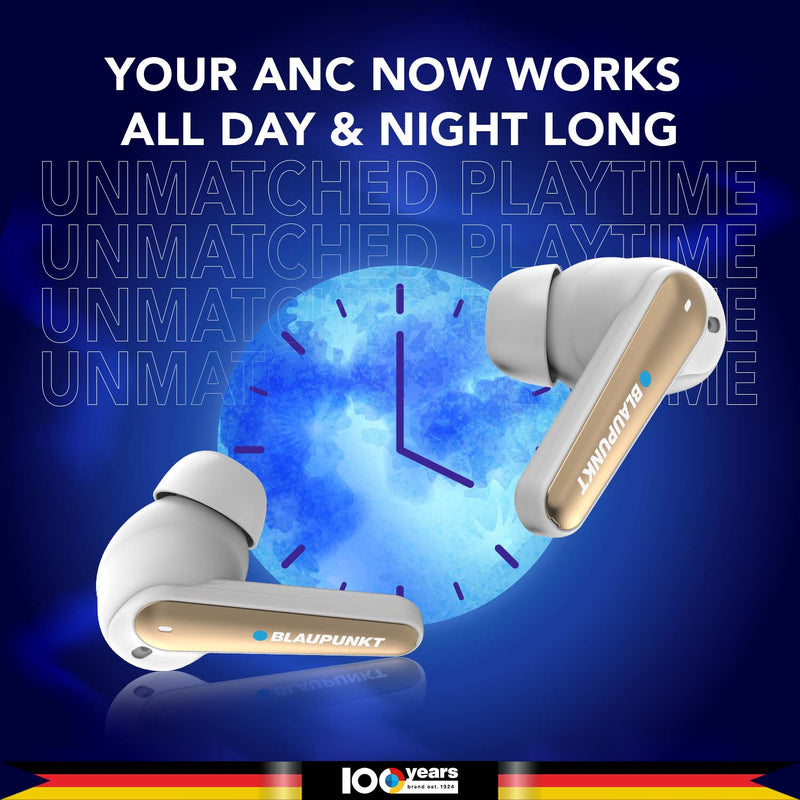 BTW300 Xtreme Moksha Maxbuds TRUE ANC Wireless Earbuds (White)-10