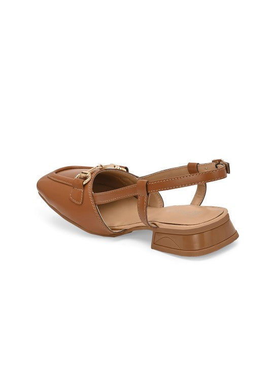 El Paso Women Open Toe Flats-3