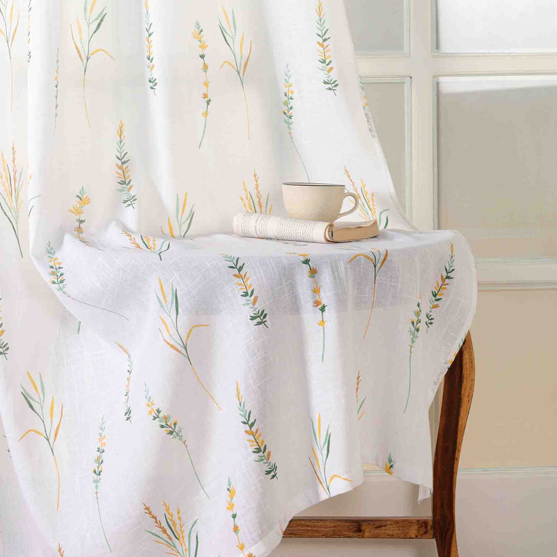Printed Sheer Curtain