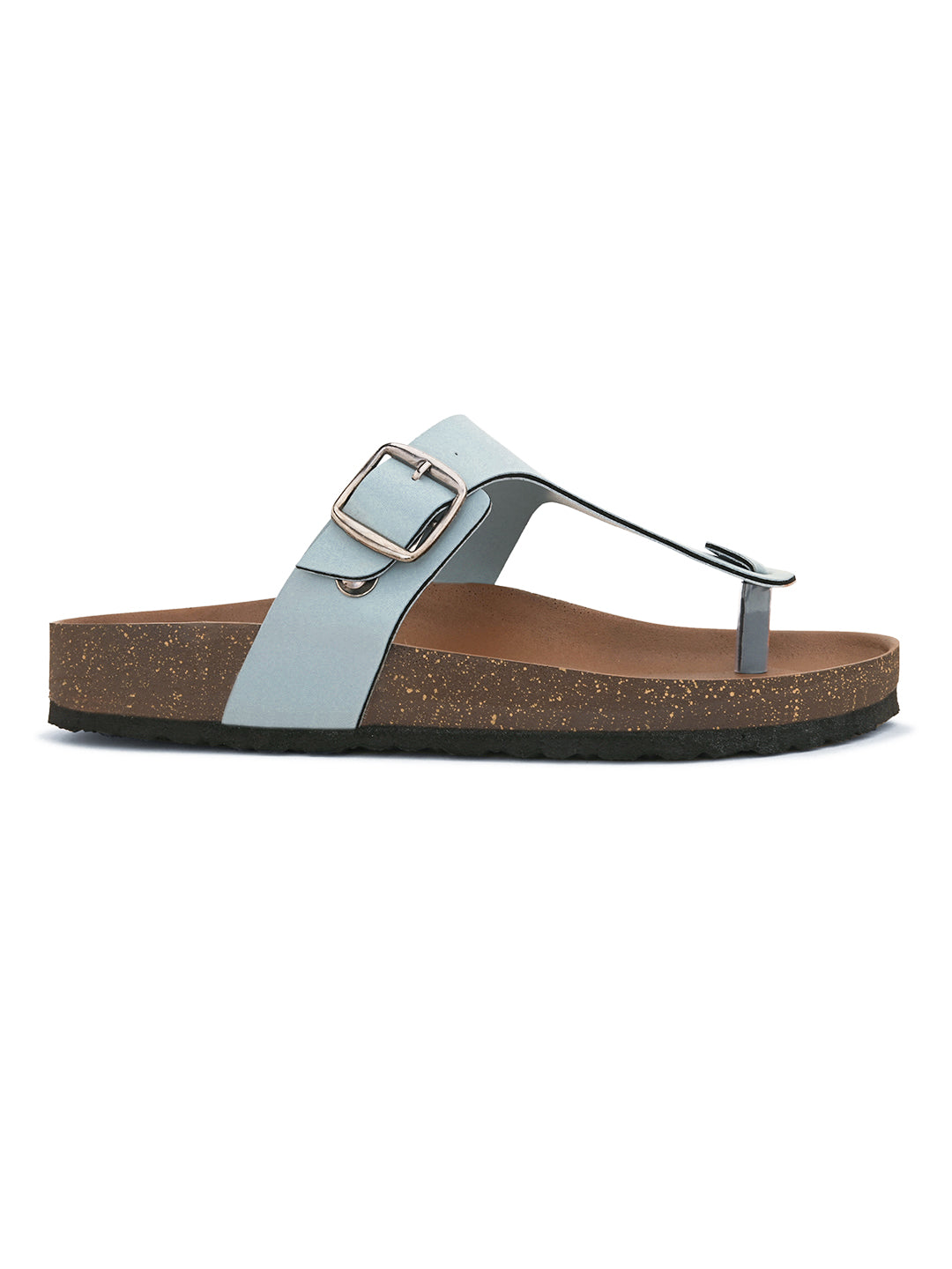 Women Synthetic Open Toe Flats-21