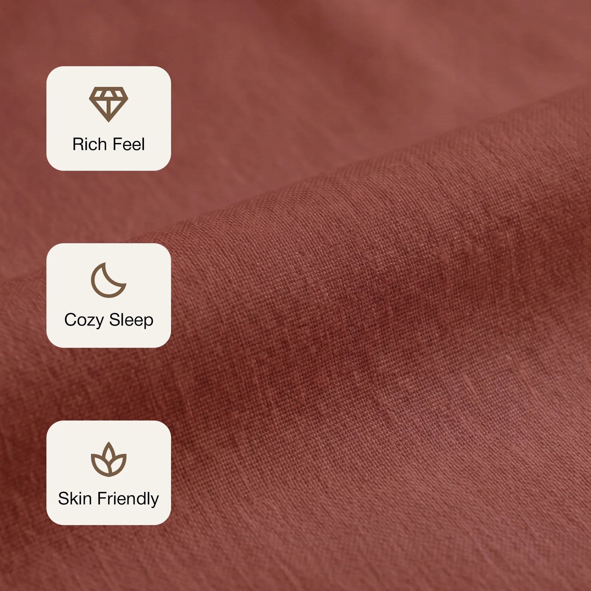 Fort Nightingale - Solid Bedsheet (Maroon)-3