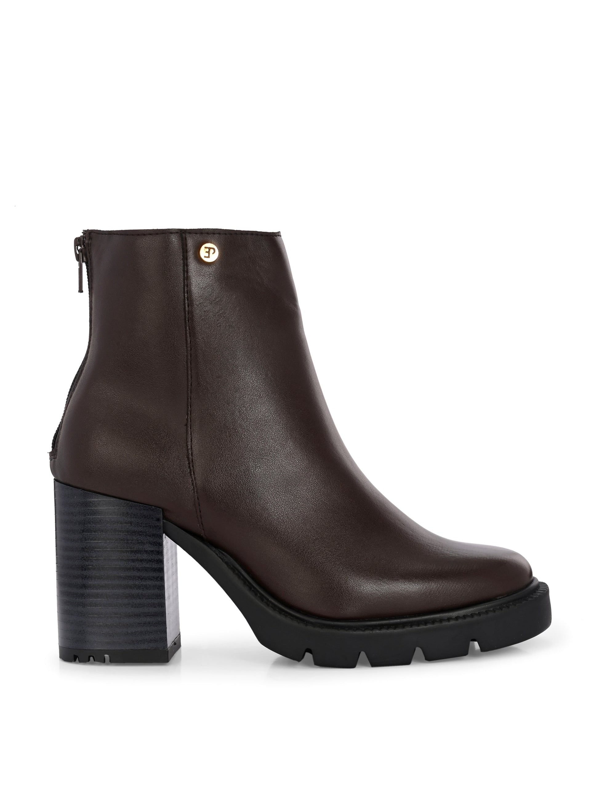 EL PASO Women Faux Leather Casual Chelsea Boots-27