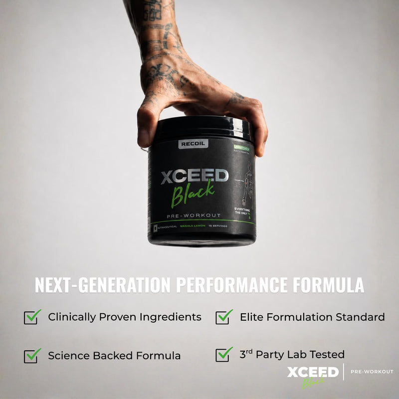 XCEED Black Series | Masala Lemon Pre-workout-3
