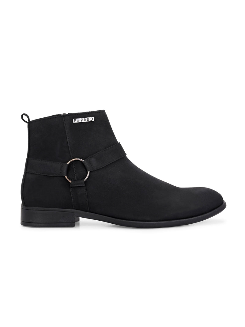 El Paso Men Faux Leather Casual Chelsea Boots-3