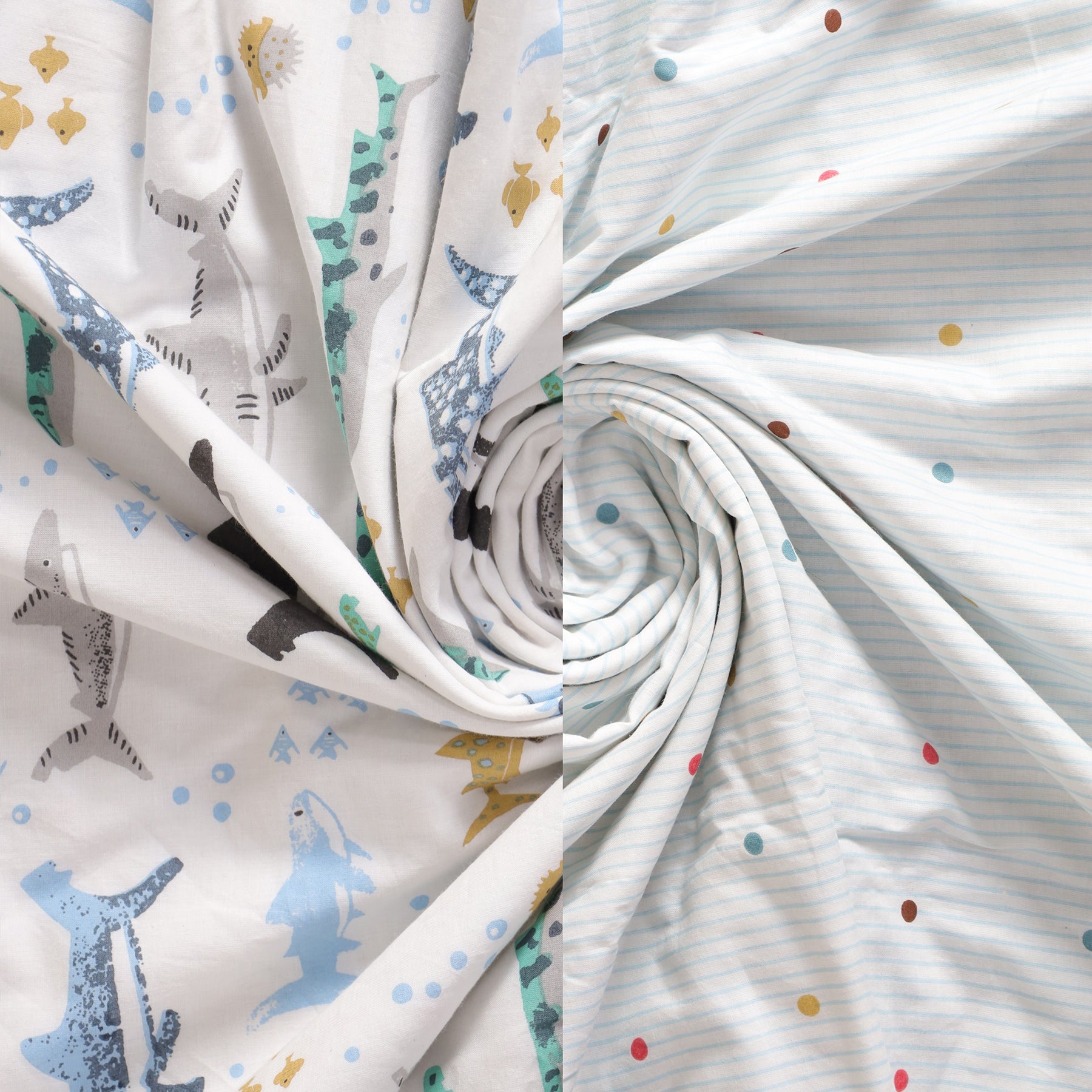 Imprimer Printed Baby Dohar - Baby Blue Hunter-3