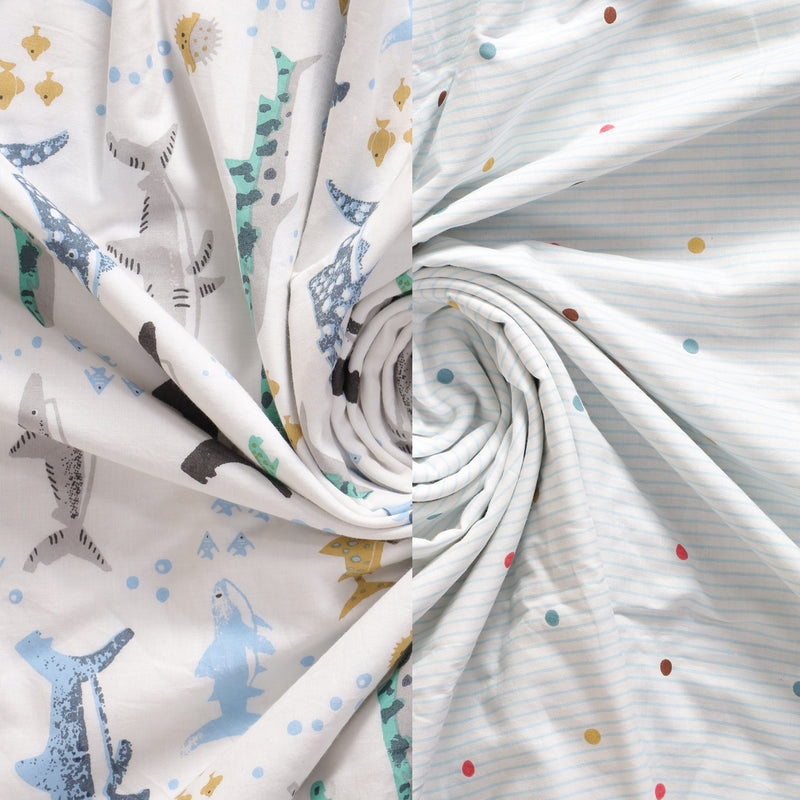 Imprimer Printed Baby Dohar - Baby Blue Hunter-3
