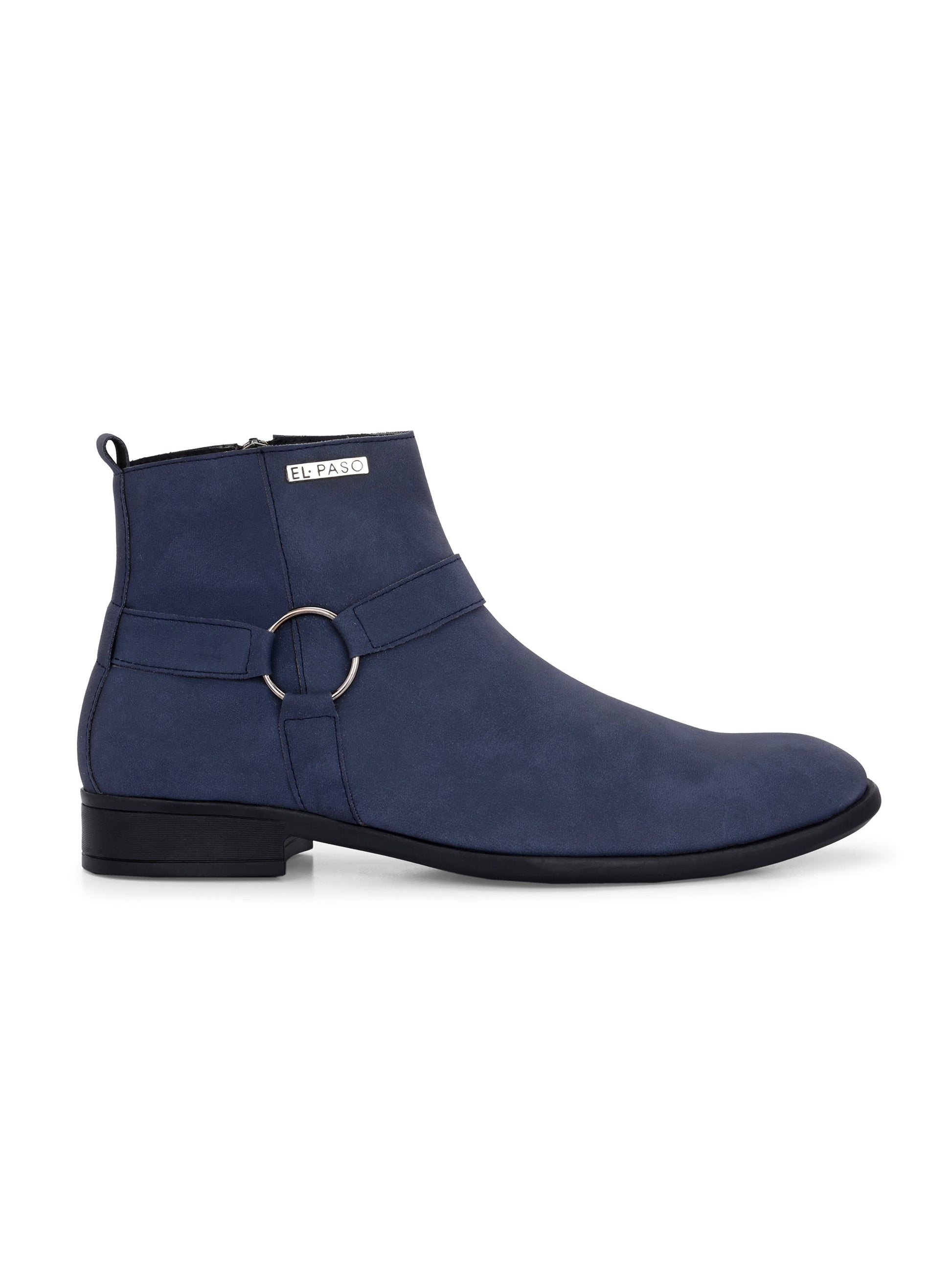 El Paso Men Faux Leather Casual Chelsea Boots-12