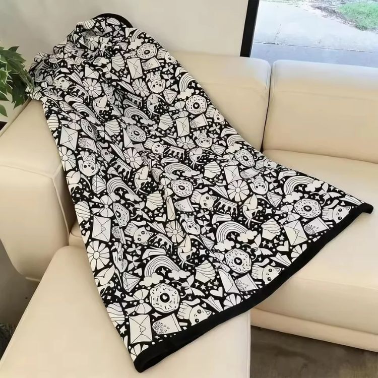 Coloring Kids Blanket sheet– Turn Screen Time Into Family Time-5