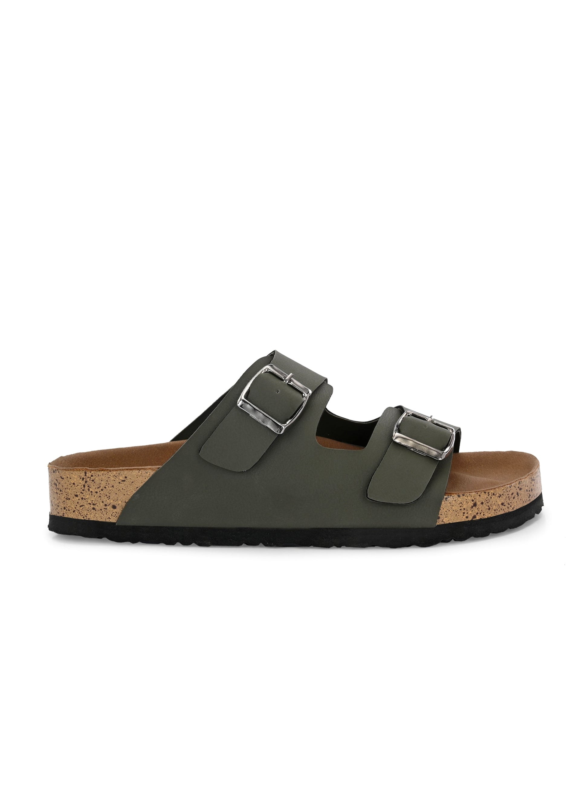 Luxurious Camel Leather Double-Strap Sandal For Women-36