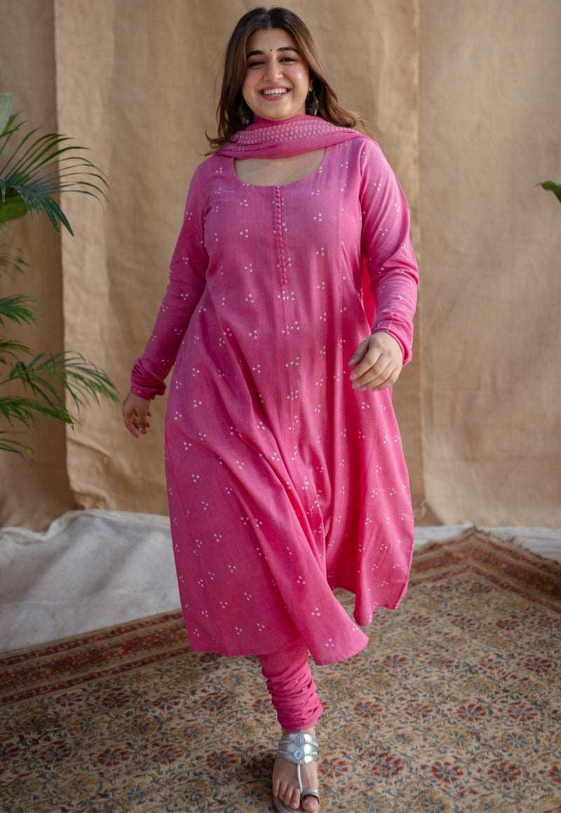 Nazera Slub Cotton Churidar