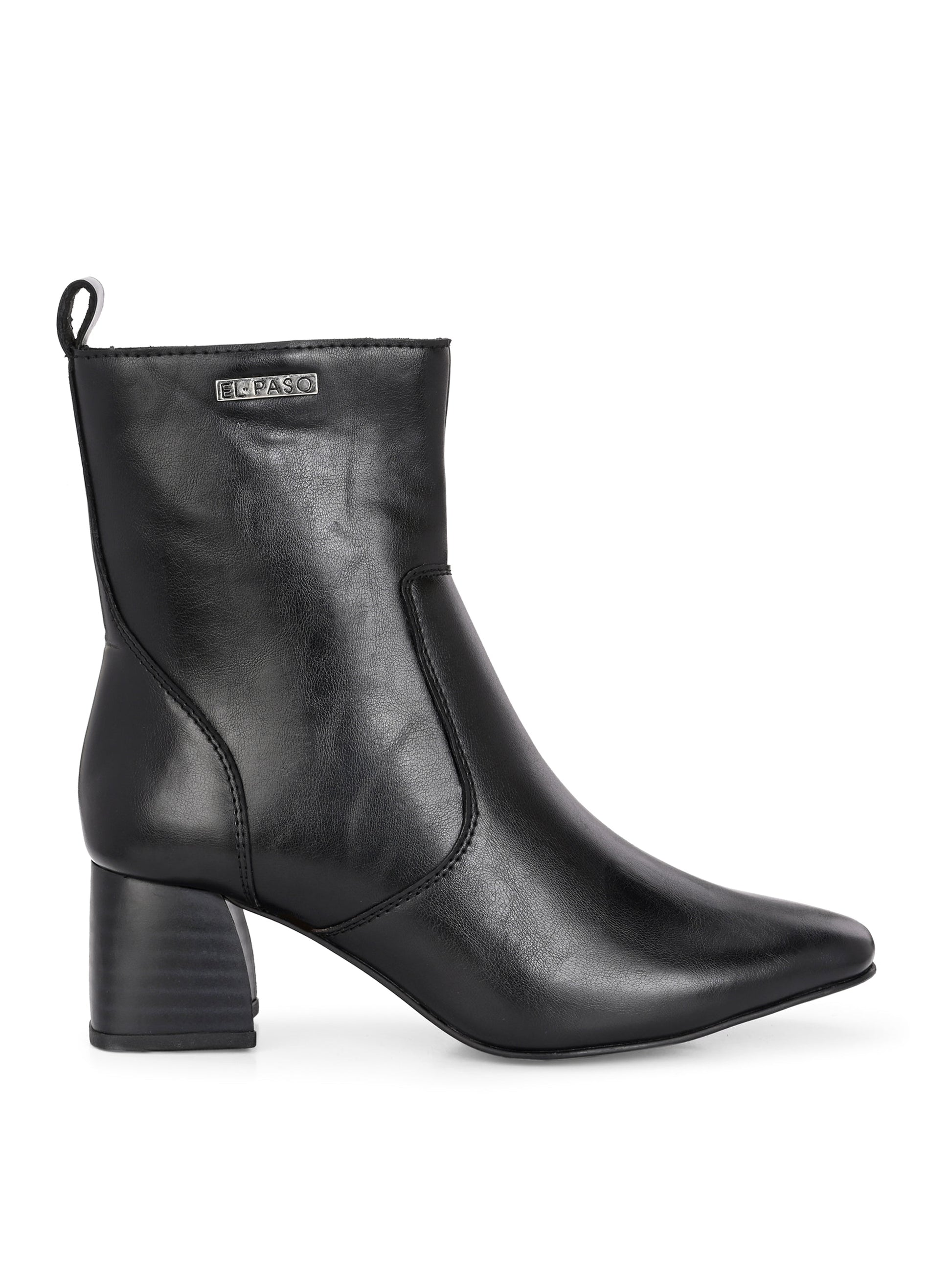 El Paso Women Faux Leather Casual Chelsea Boots-6