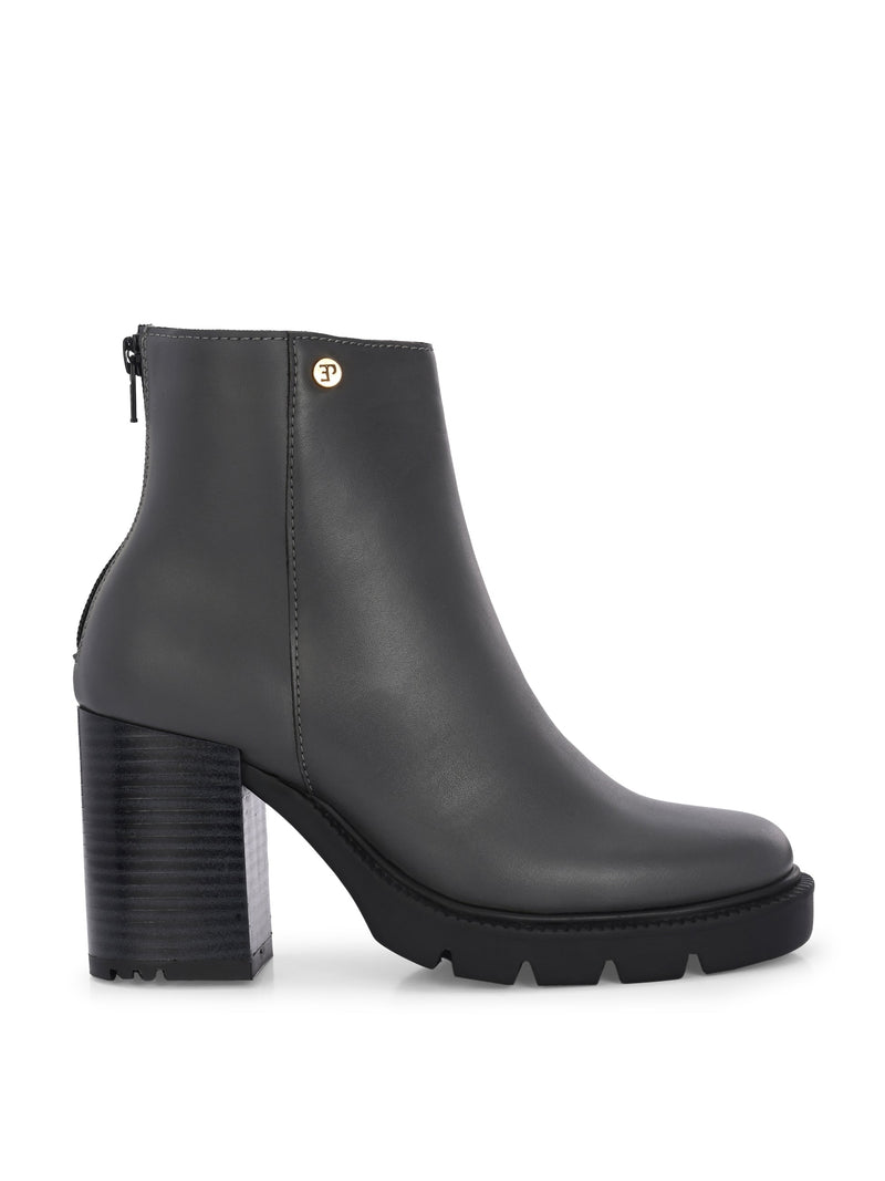 EL PASO Women Faux Leather Casual Chelsea Boots-43