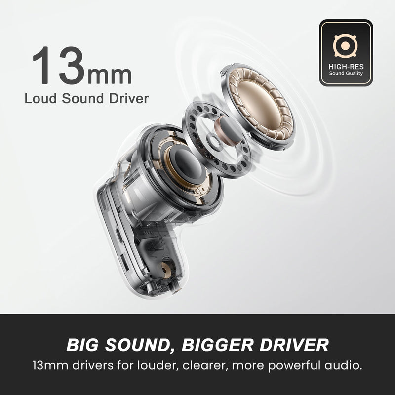 Hammer Aura Wireless Ear Buds with 32dB ANC, 4-Mic ENC,50H Playtime-8