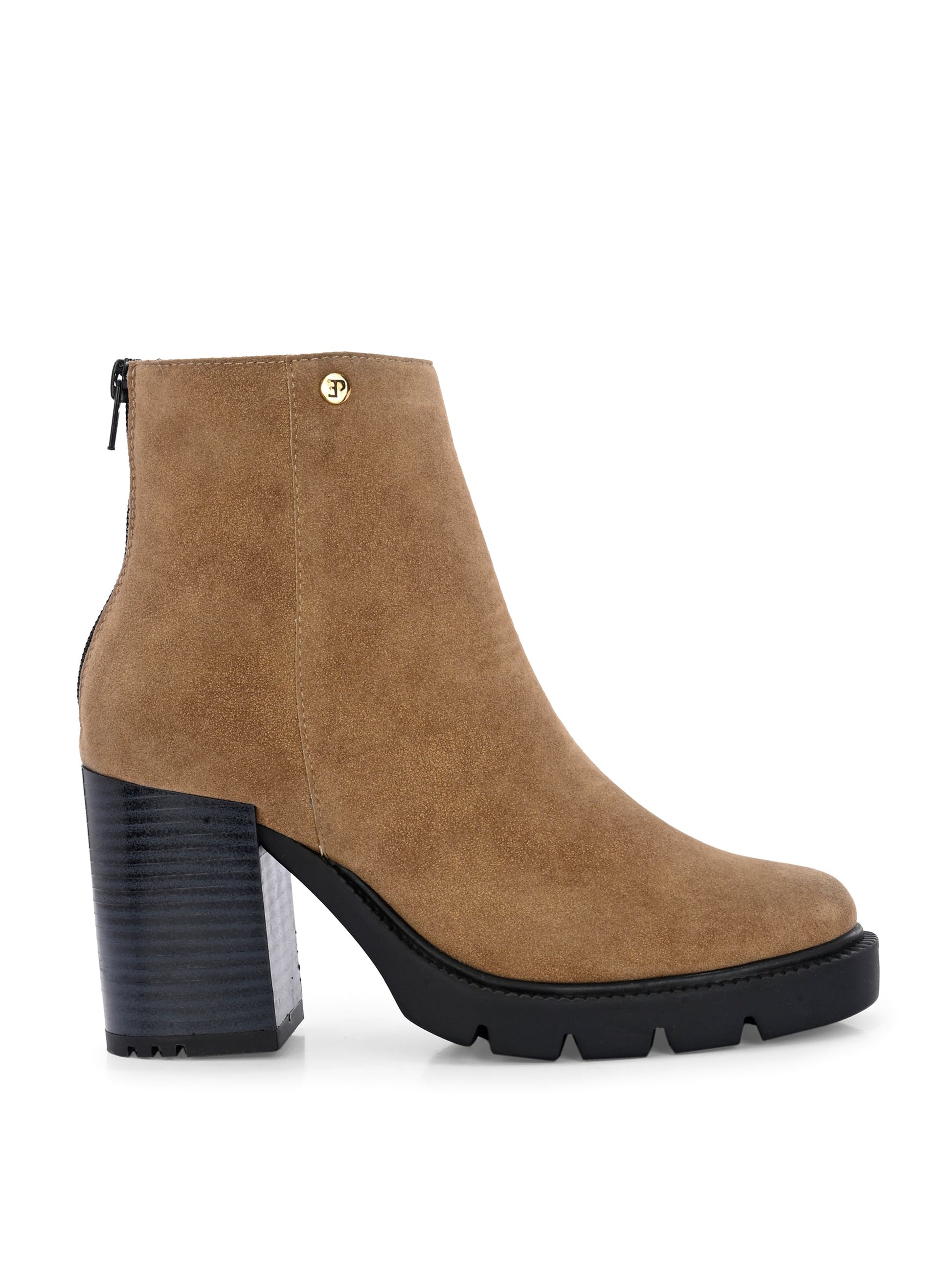 EL PASO Women Faux Leather Casual Chelsea Boots-12