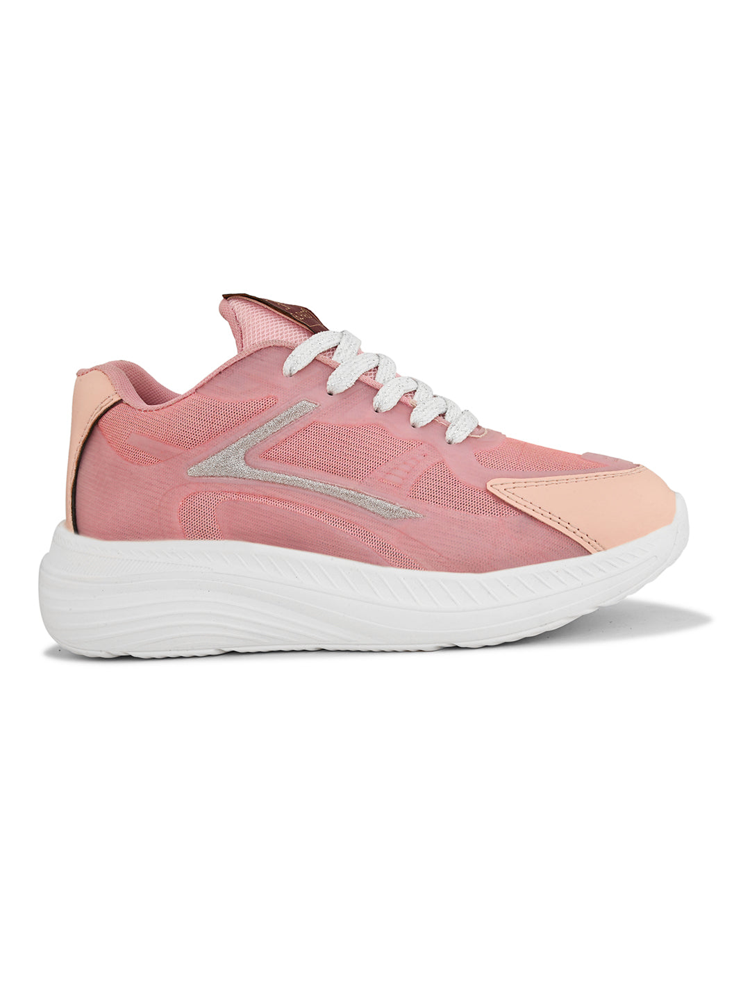 Women Solid Round Toe Lightweight Sneakers-21